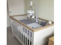 lulworth cot bed mattress size
